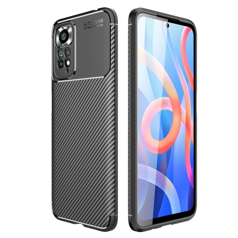 Xiaomi Redmi Note 11 / 11s Flexibele Carbon Fibre Case