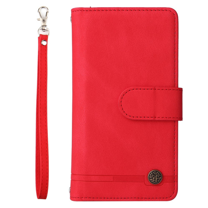 Samsung Galaxy Z Fold 3 5G Multi-functionele Rivet en Strap Case