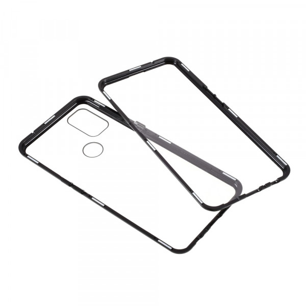 OnePlus North N10 twee-zijdig magnetisch glas en metaal case