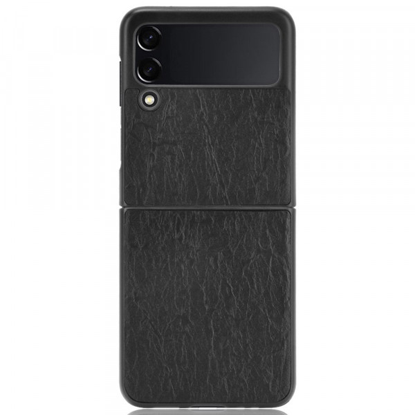 Samsung Galaxy Z Flip 3 5G Leather Effect Design Hoesje