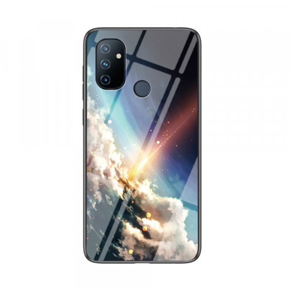 OnePlus Nord N100 getemperd glas case Sterrenhemel