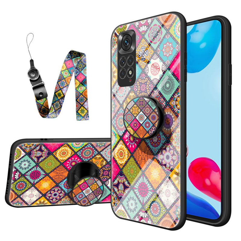 Xiaomi Redmi Note 11 / 11s Magnetische Patchwork geval