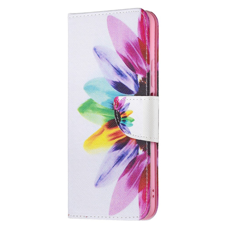 Xiaomi 11 Lite 5G NE/Mi 11 Lite 4G/5G aquarel bloem case