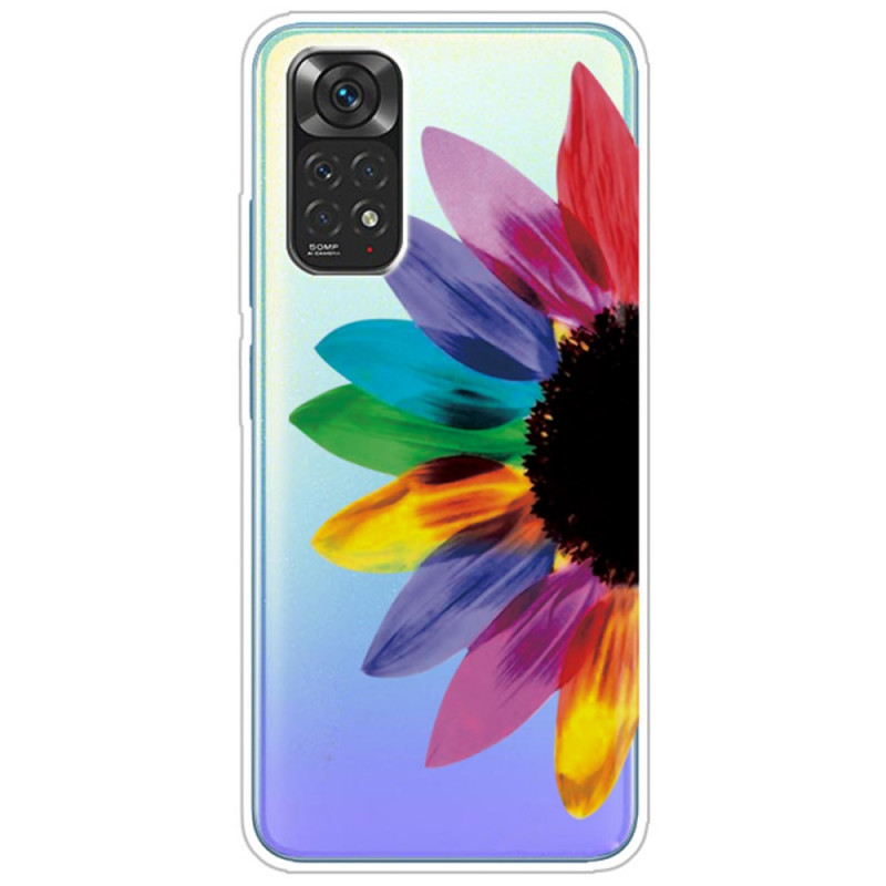 Xiaomi Redmi Note 11 / 11s bloemblaadjes kleurrijke geval