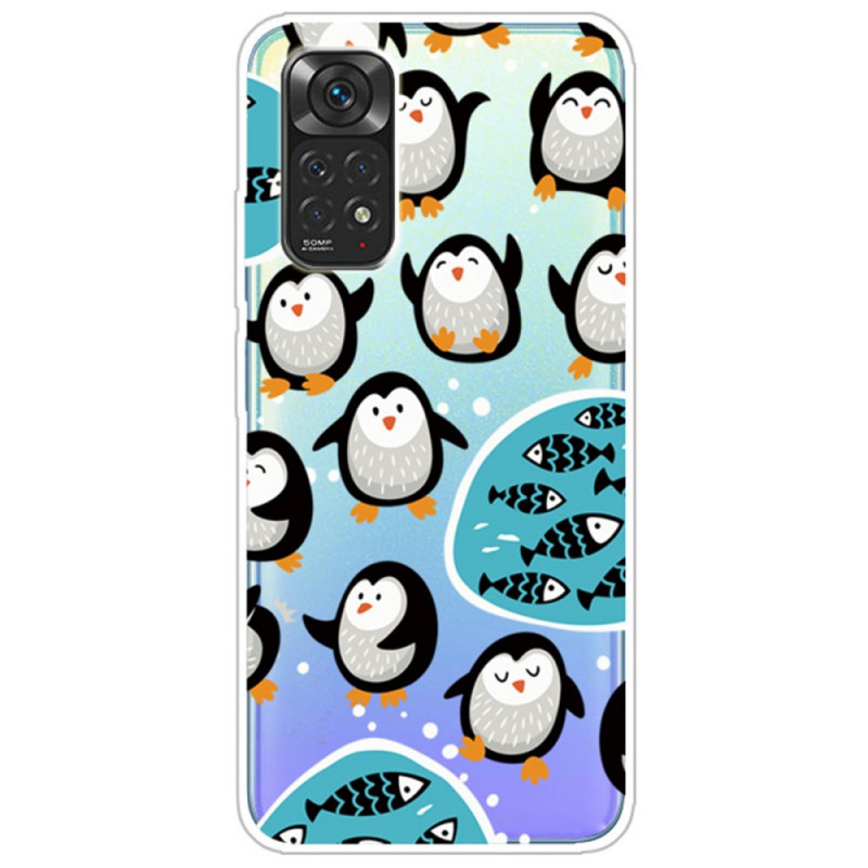 Xiaomi Redmi Note 11 / 11s Pinguïns en Fishes Case