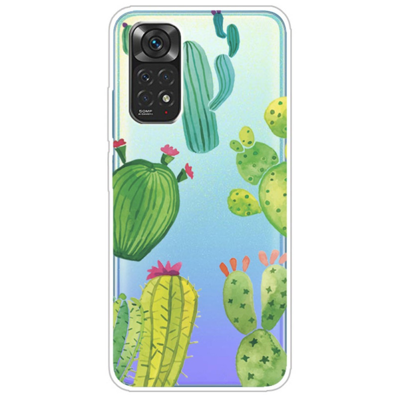 Xiaomi Redmi Note 11 / 11s Watercolour Cactus Case