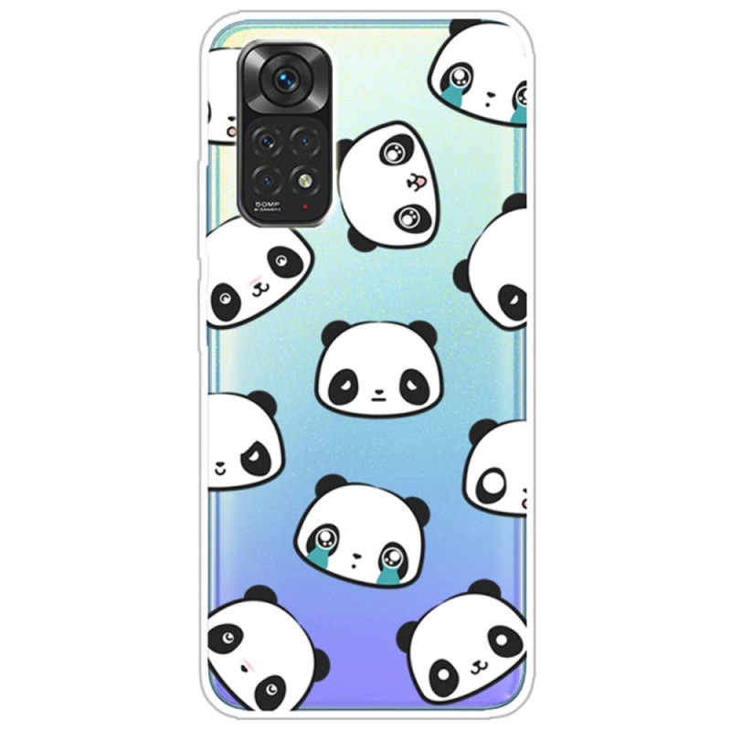 Xiaomi Redmi Note 11 / 11s Sentimental Panda's Hoesje