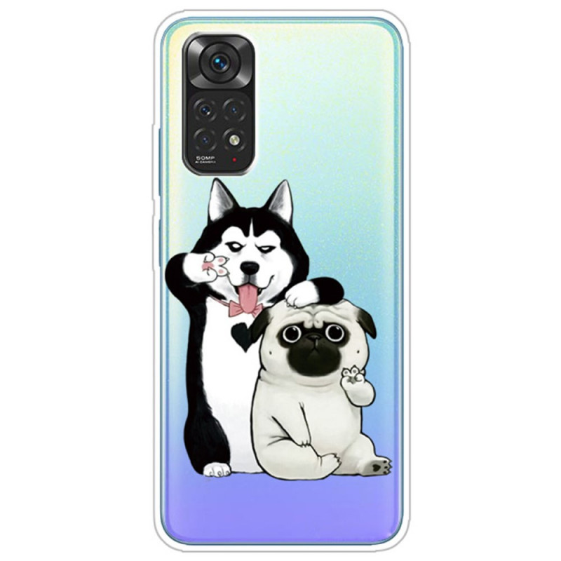 Xiaomi Redmi Note 11 / 11s grappige honden geval