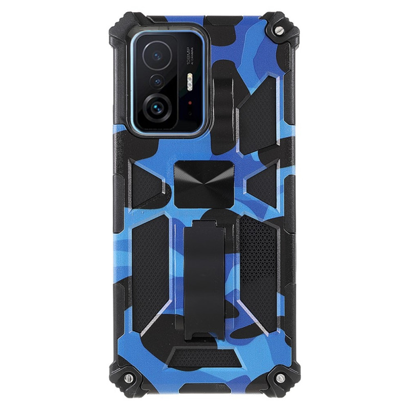 Xiaomi 11T / 11T Pro Camouflage Hoesje Verwijderbare Stand