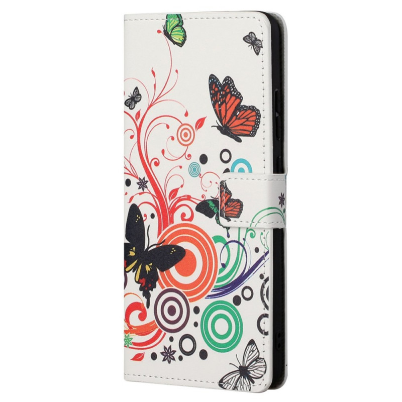Xiaomi Redmi Note 11 / 11s Hoesje Vlinders en Bloemen