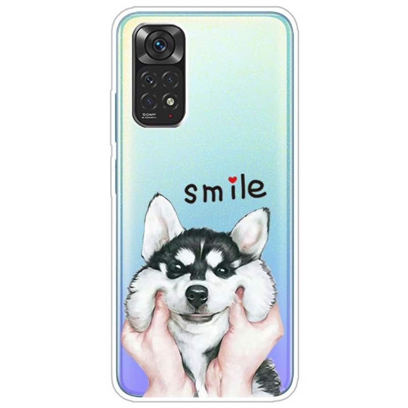 Xiaomi Redmi Note 12 Pro 4G/Note 11 Pro/11 Pro 5G Hoesje Glimlach Hond