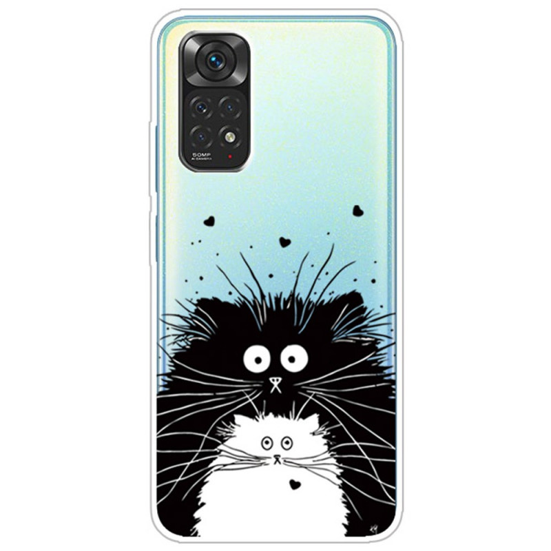 Xiaomi Redmi Note 12 Pro 4G/Note 11 Pro/11 Pro 5G Case Kijk naar de katten