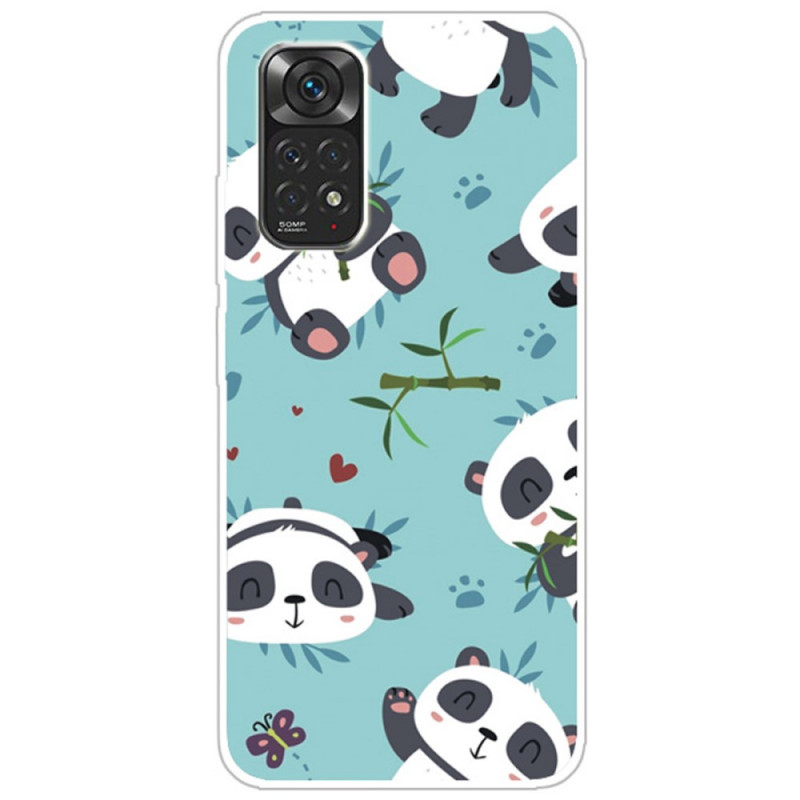 Xiaomi Redmi Note 12 Pro 4G/Note 11 Pro/11 Pro 5G Hoesje Tas de Panda's