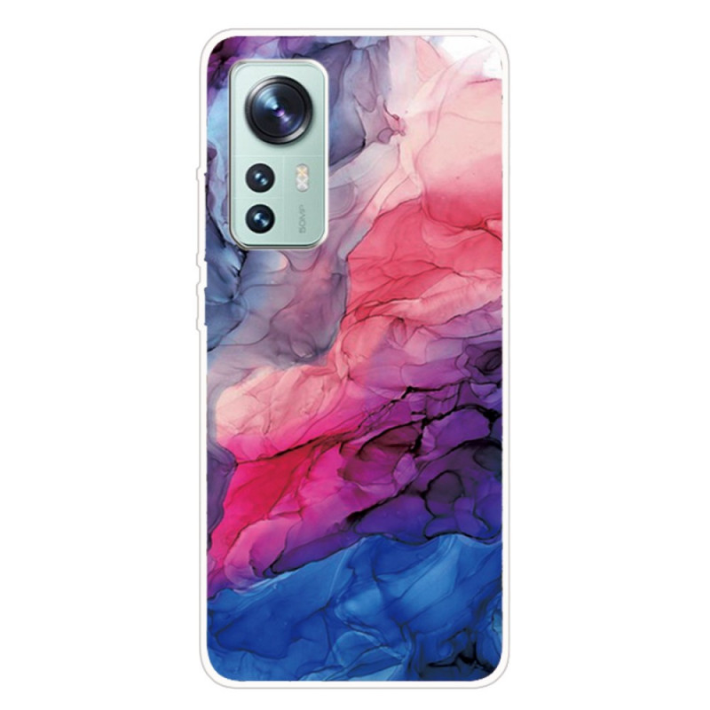 Xiaomi 12 / 12X / 12S Silicone Hoesje Marmer
