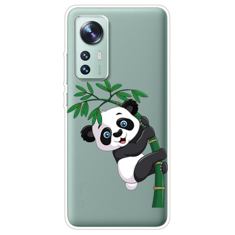 Xiaomi 12 / 12X / 12S Panda hoesje op bamboe