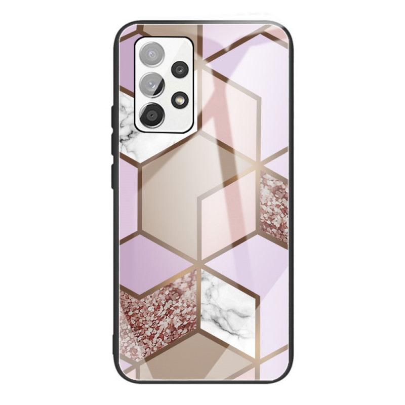 Samsung Galaxy A53 5G Hardcover Marble Geometry