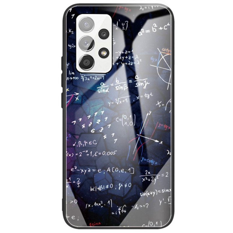 Samsung Galaxy A53 5G gehard glas case wiskunde