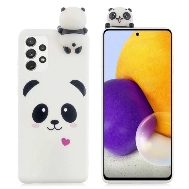 Samsung Galaxy A53 5G Love Panda 3D Hoesje