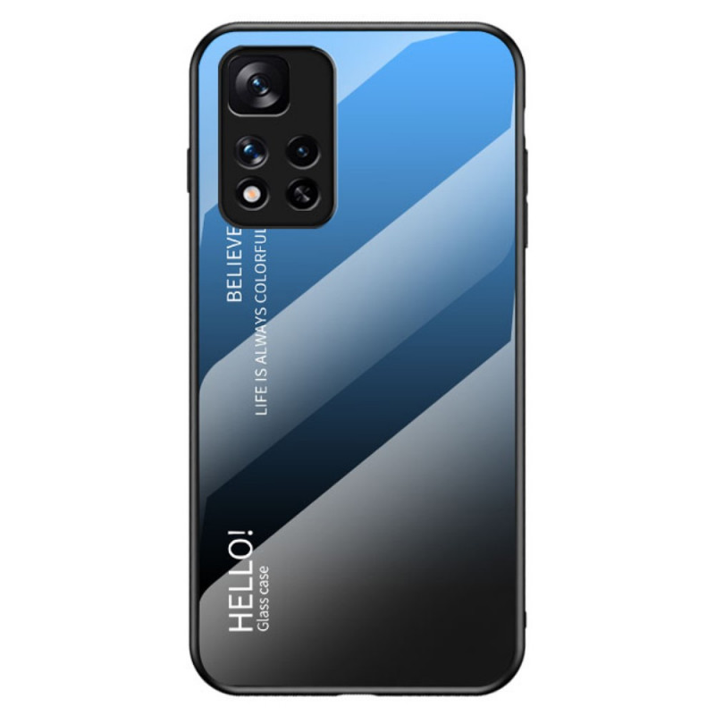 Xiaomi Redmi Note 11 Pro Plus 5G gehard glas case hallo