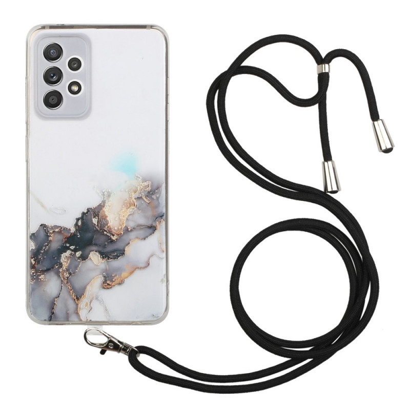 Samsung Galaxy A33 5G Marble String Hoesje