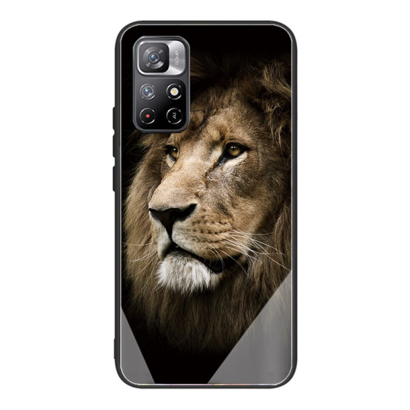 Xiaomi Redmi Note 11 Pro Plus 5G Lionhead gehard glas case