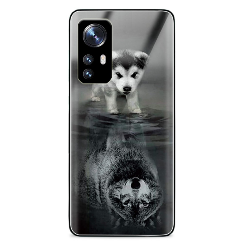 Xiaomi 12 Pro Puppy Dream gehard glas case