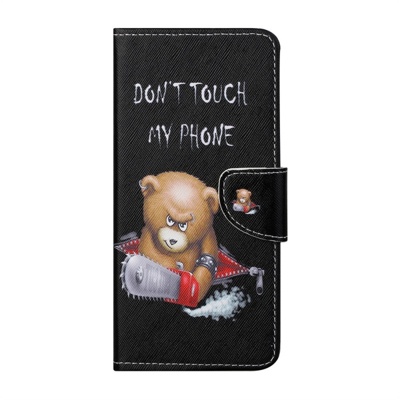 Samsung Galaxy M23 5G Bear Case Raak mijn telefoon niet aan