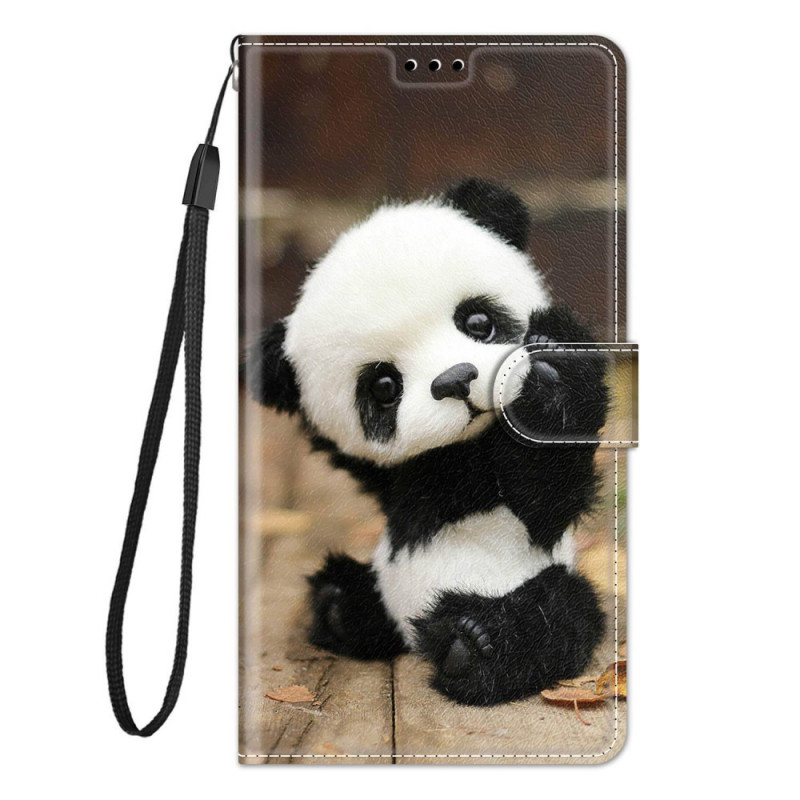 Samsung Galaxy M23 5G Kleine Panda Strap Case