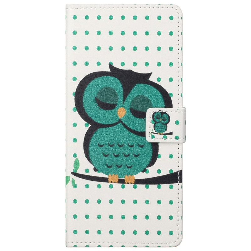 Google Pixel 6A Sleeping Owl Case