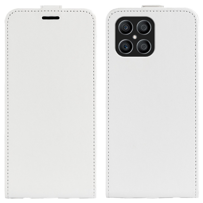 Honor X8 Leather Effect Case met Verticale Sluiting