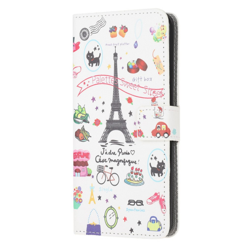 Samsung Galaxy M53 5G hoesje I Love Paris