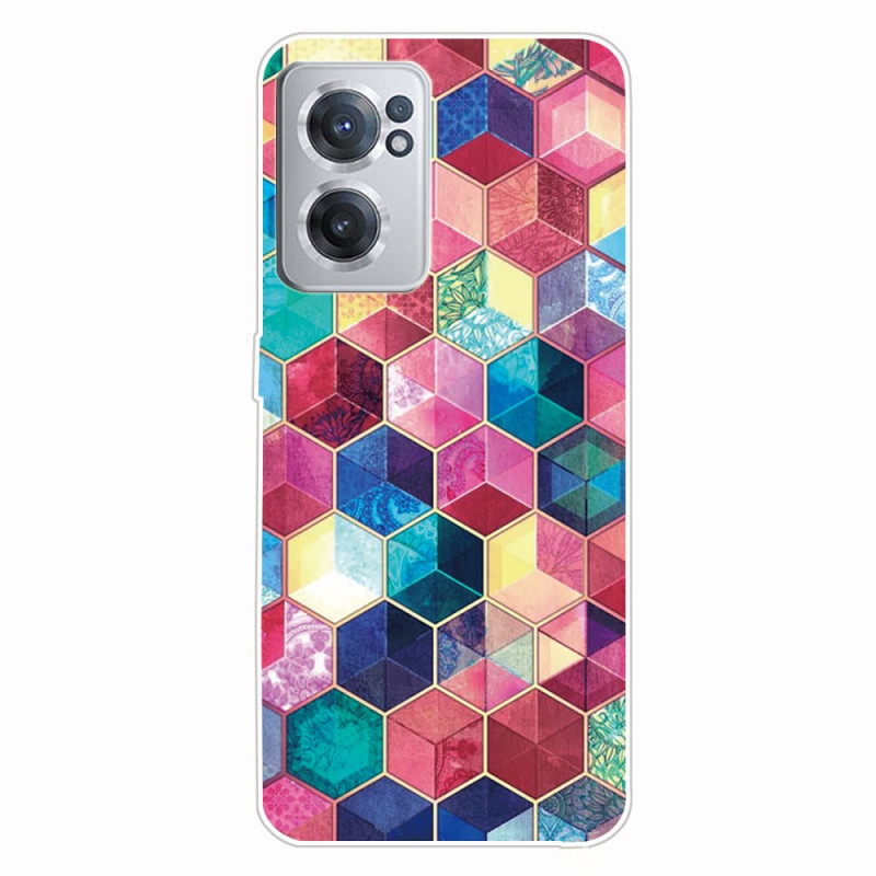 OnePlus North CE 2 5G Multicolour Cubes Case