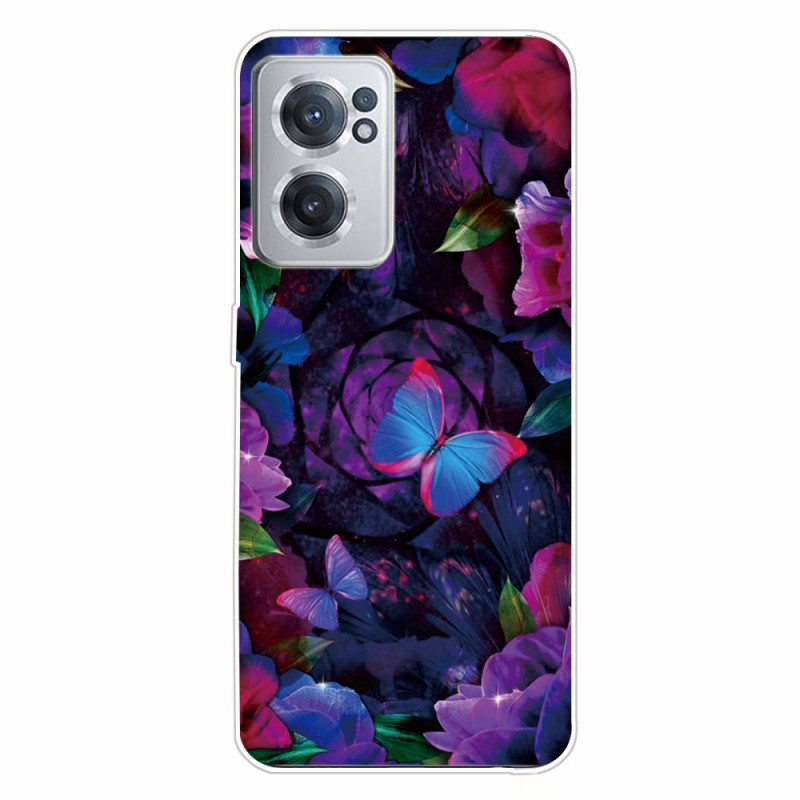 OnePlus North CE 2 5G Butterfly Case Effervescent