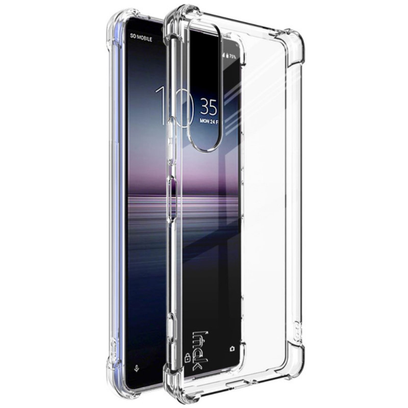 Sony Xperia 1 IV doorzichtig hoesje met IMAK-schermfolie