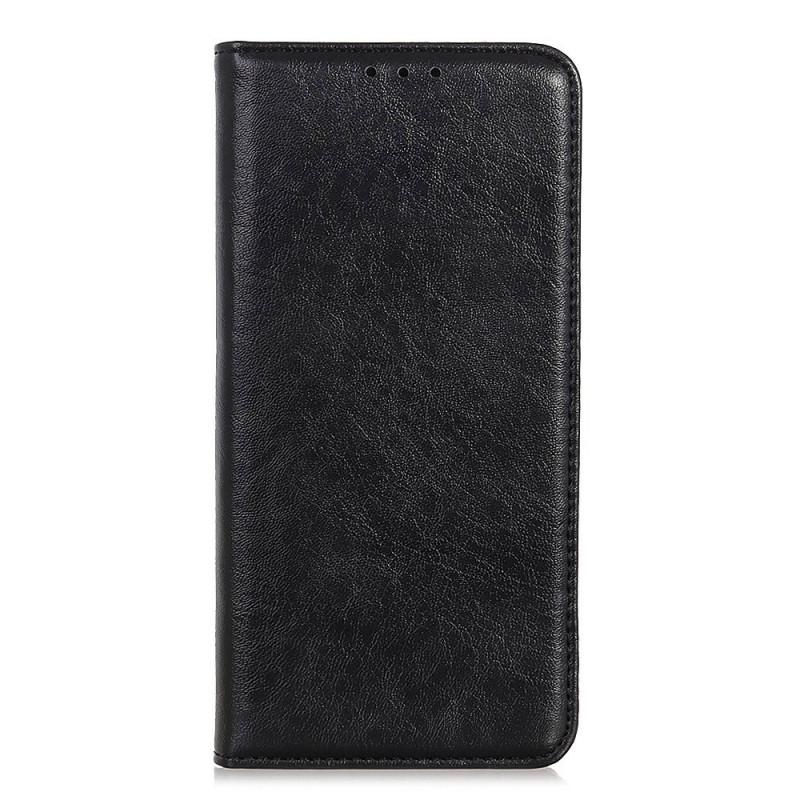 Oppo Reno 7 Textured Leather Flip Cover