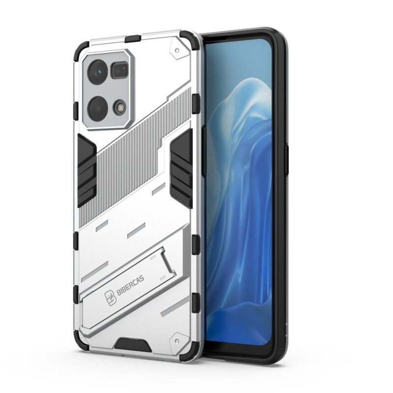 Coque Oppo Reno 7 Support Amovible Deux Positions Mains Libres