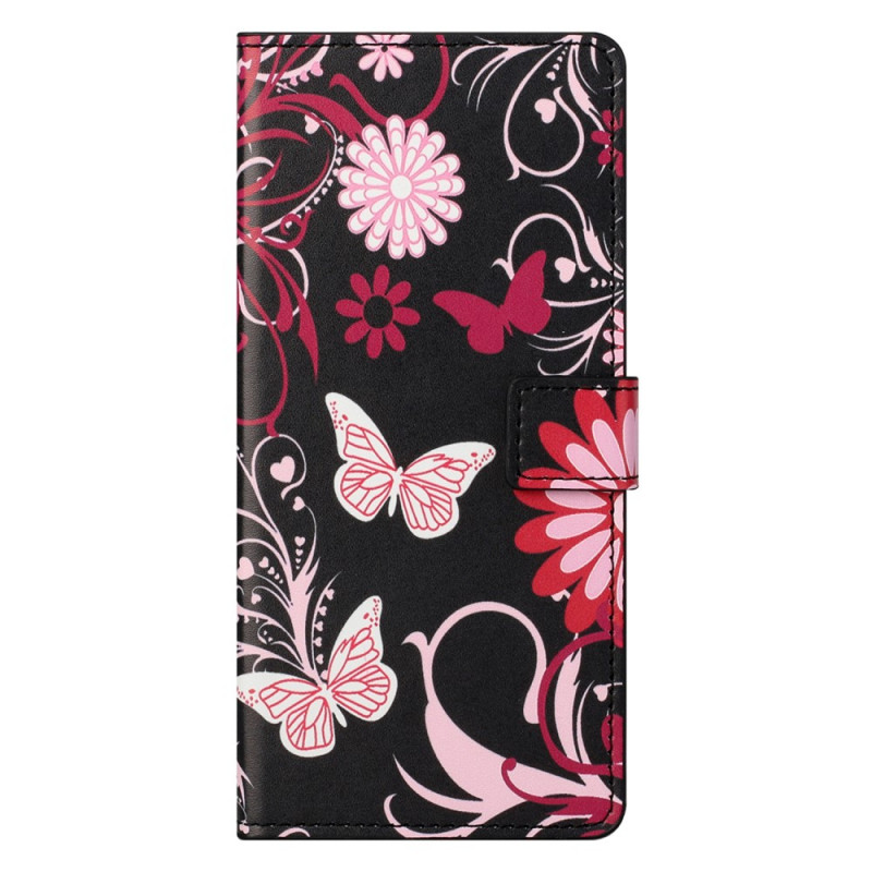 OnePlus Nord CE 2 5G Case Bloemen en Vlinders