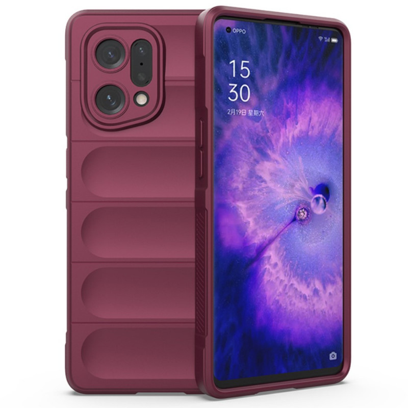 Coque Oppo Find X5 Silicone Contemporaine