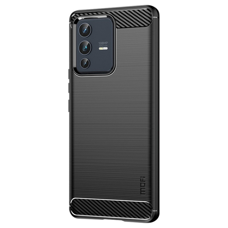 Vivo V23 5G Geborsteld Koolstofvezel Hoesje