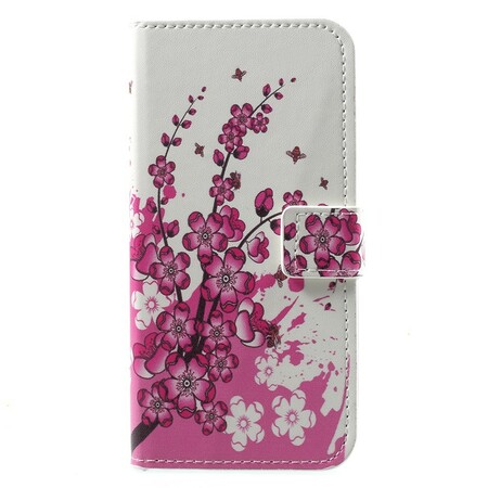 Huawei Honor 6A Tropische Bloemen Hoesje