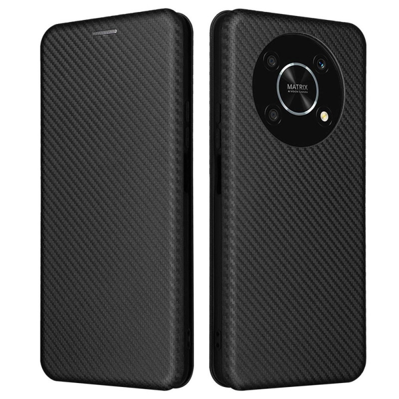 Flip Cover Honor Magic 4 Lite 5G / X9 5G Koolstofvezel Gekleurd