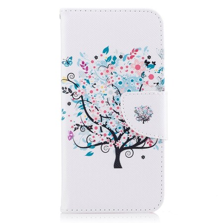 Samsung Galaxy J3 2017 Hoesje Gebloemde Boom