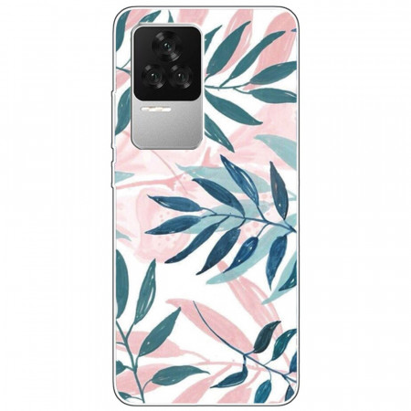 Poco F4 Silicone Hoesje Leaves