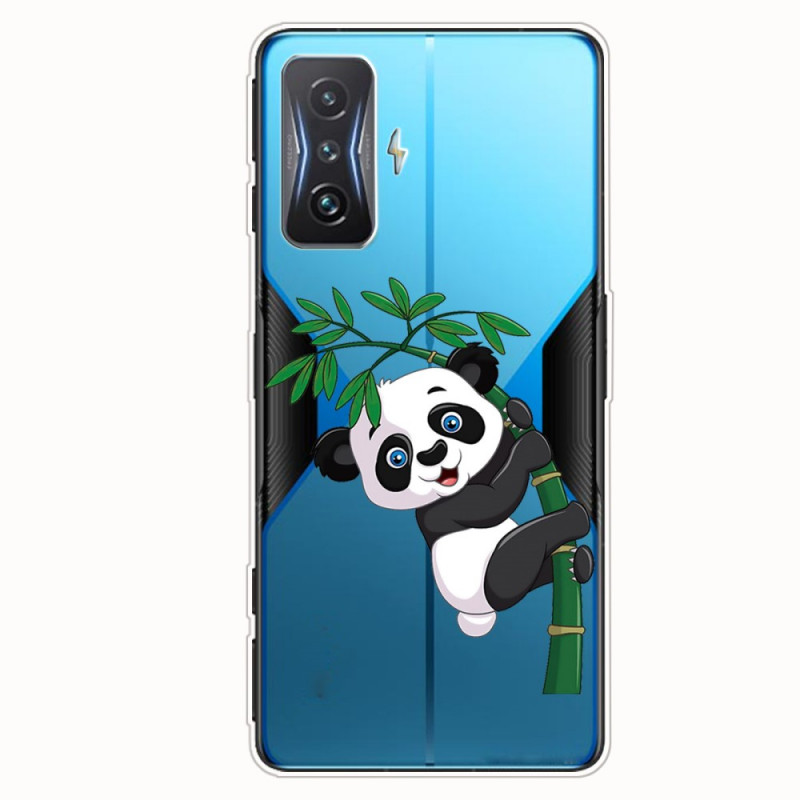 Romp Poco F4 GT Panda op zijn Bamboo