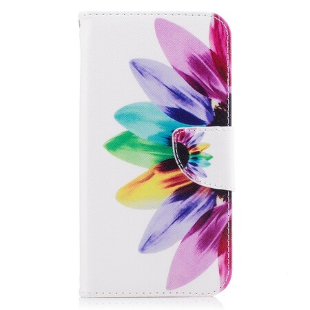 Samsung Galaxy J5 2017 Waterverf Bloem Hoesje