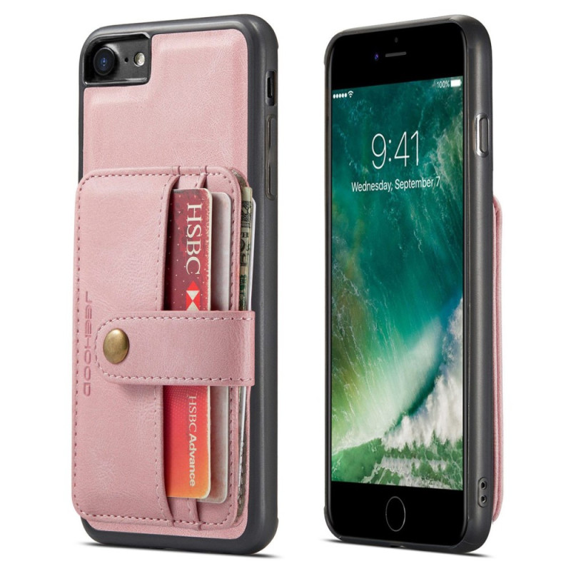 iPhone SE 3 / SE 2 / 8 / 7 Afneembare Card geval Anti-diefstal