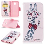 Samsung Galaxy J7 2017 Hoesje Intello Giraffe