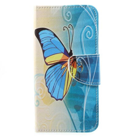 Hoesje Huawei Honor 9 Vlinder gekleurd
