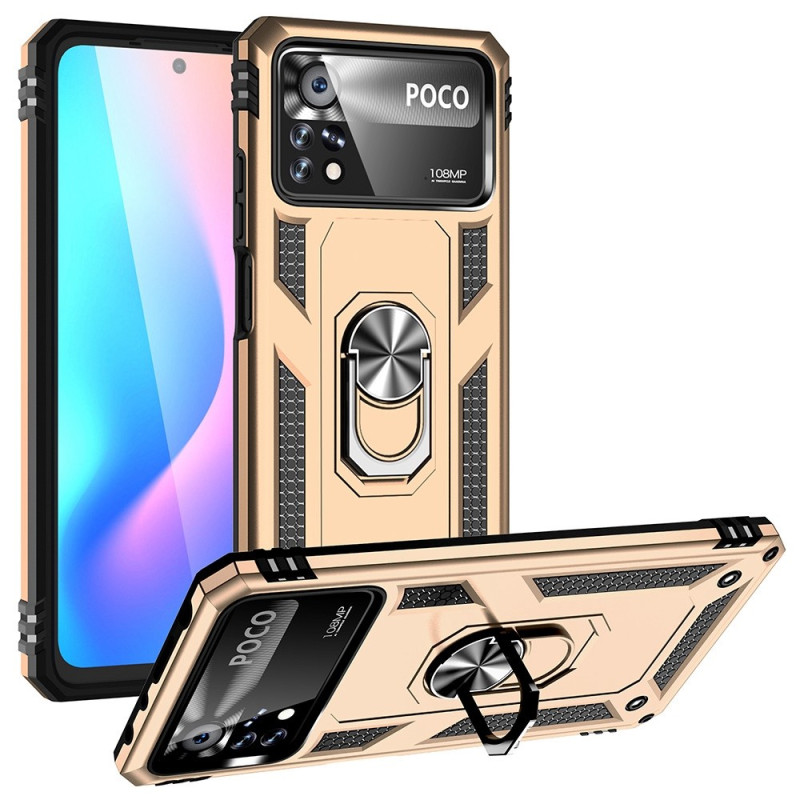 Case Poco X4 Pro 5G Premium Ring Ondersteuning