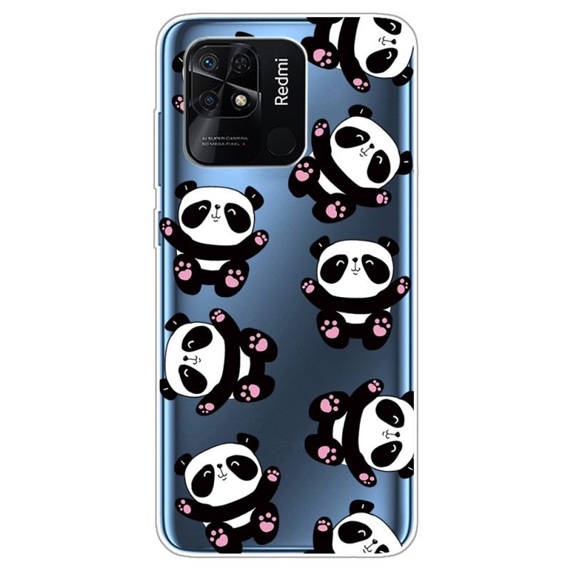 Xiaomi Redmi 10C duidelijk geval veelvoudige Panda's